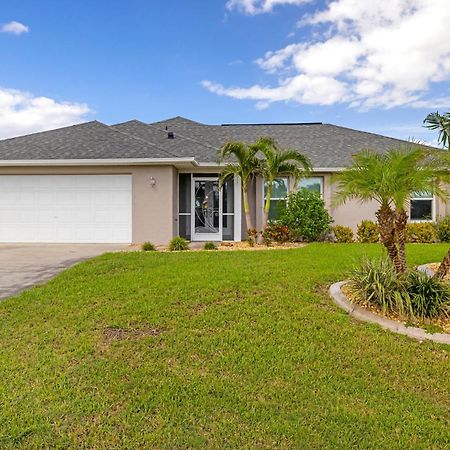 Fully Remodeled Electric-Heated Pool Home On Gulf-Access Canal - Villa Sunny Cape Coral Exterior foto