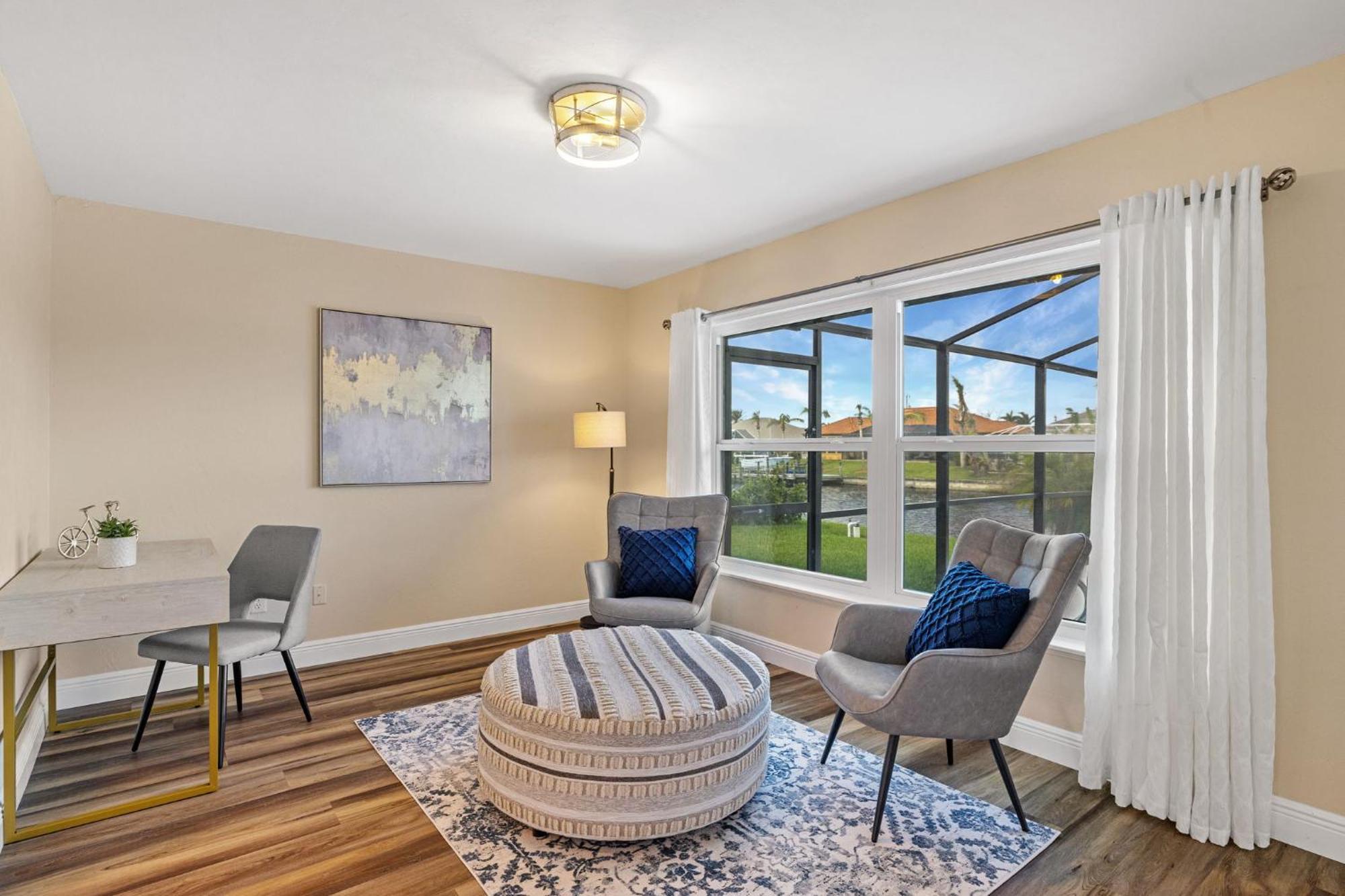 Fully Remodeled Electric-Heated Pool Home On Gulf-Access Canal - Villa Sunny Cape Coral Exterior foto